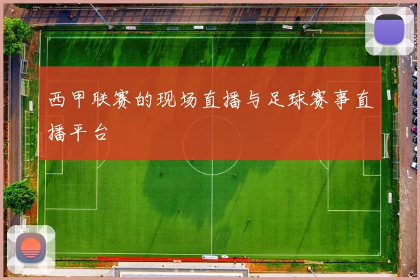西甲联赛的现场直播与足球赛事直播平台